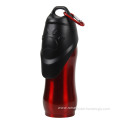 300ML / 600ML / 750ML Stainless Steal Pet Outdoor Cup Travel Portable Water Drinking Dog Bottle